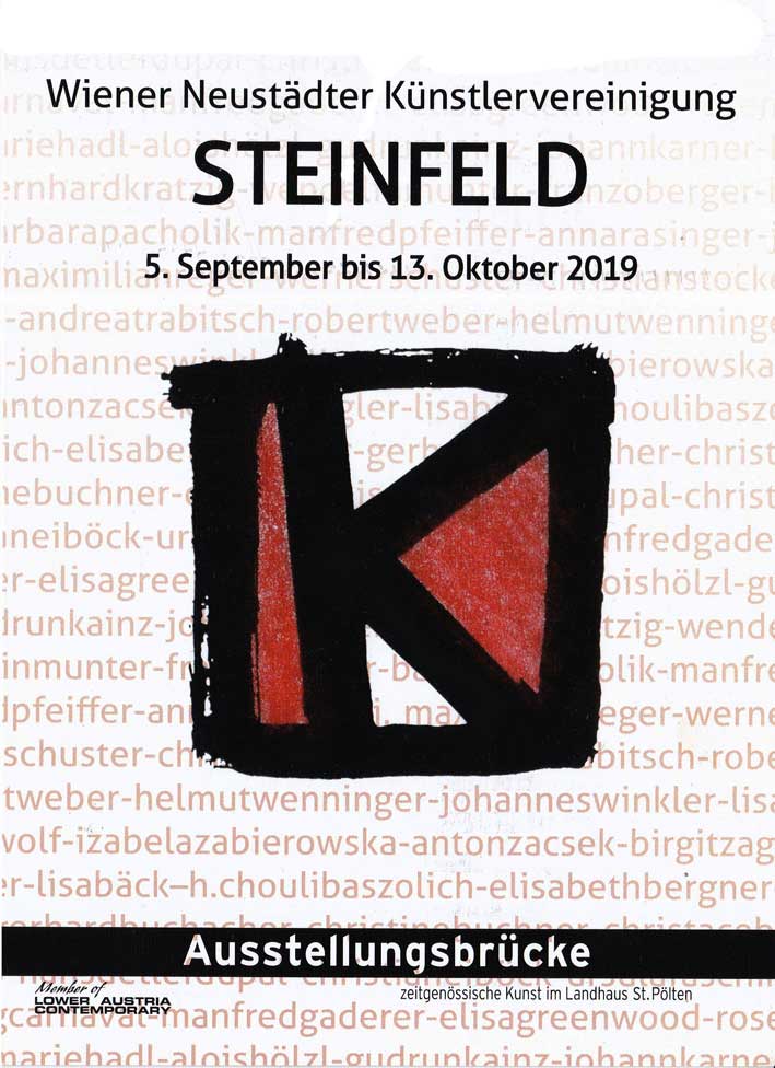 Einladung zur Ausstellung Steinfeld