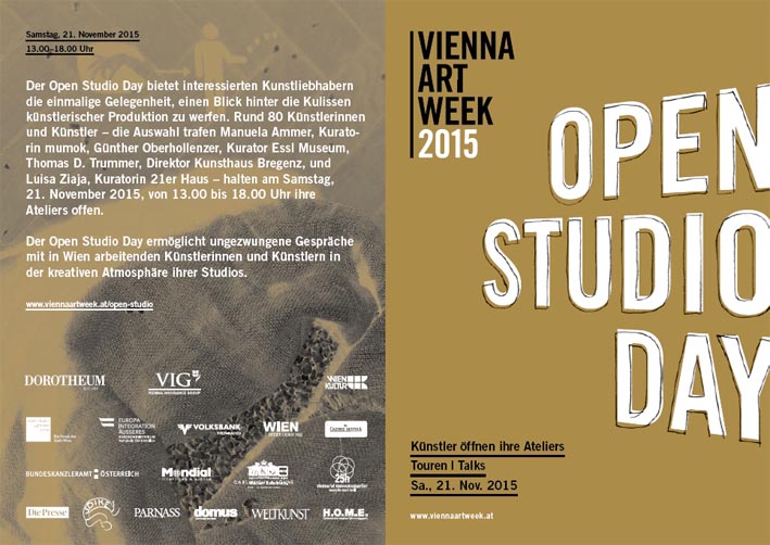 Einladung zu den Openstudiodays 2015